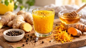 Ginger Turmeric ACV Shot