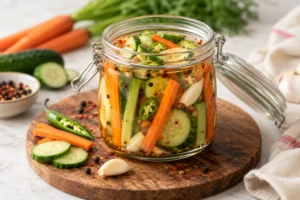 Quick Pickled Vegetables
