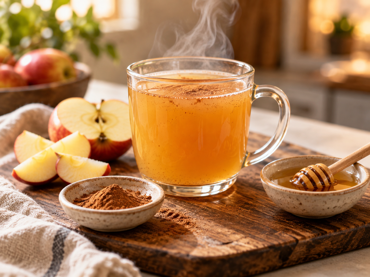 Apple Cinnamon Wellness Drink